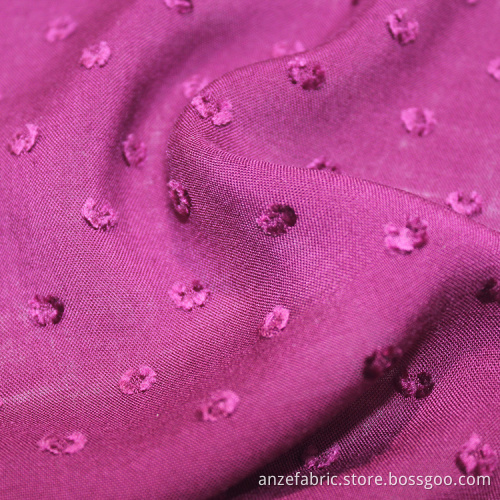 Cheap purple 81*82 woven rayon dobby fabric